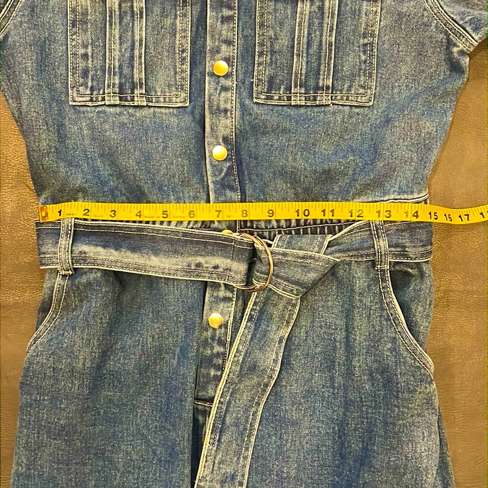 Fashion Nova Day Trips Denim Jumpsuit - Picture 9 of 10